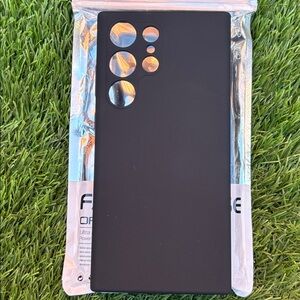 Matte Black Camera Cutout Phone Case For Galaxy Ultra 5G 2023